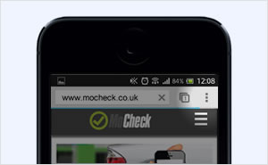 Android browser screen